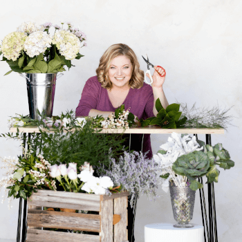 Flowers for Jane, floristry teacher
